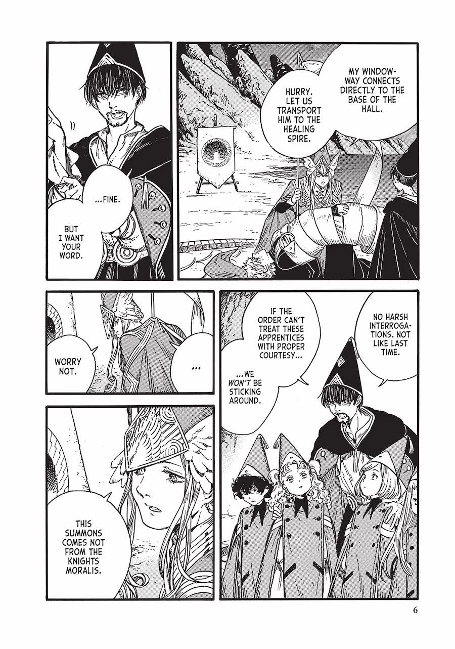 Witch Hat Atelier scene from vol. 6